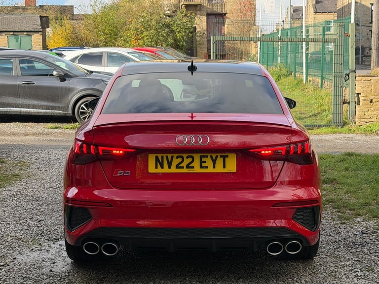 2022 Audi S3 2.0 TFSI S Tronic quattro Euro 6 (s/s) 4dr SALOON Petrol Automatic
