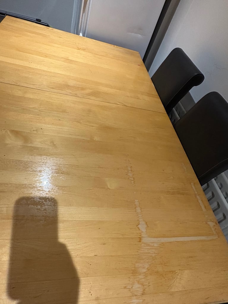 FREE Large Dining table with 5 chairs