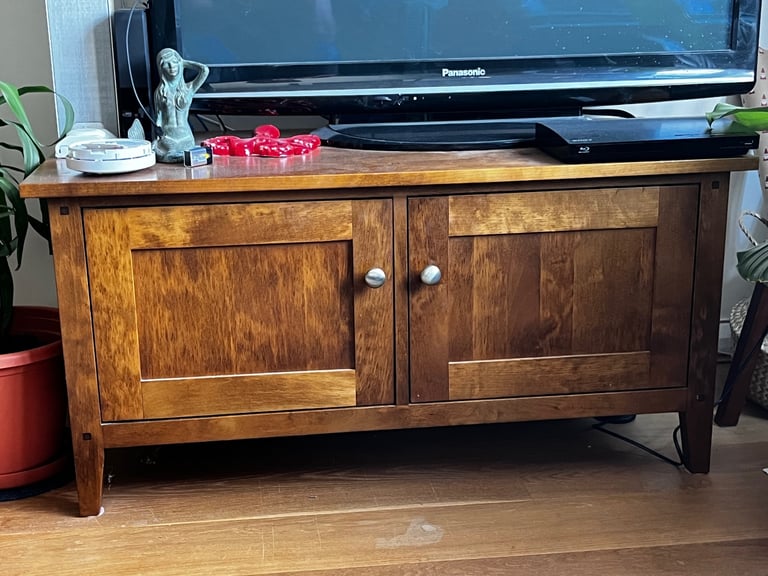 image for Solid wood tv cabinet