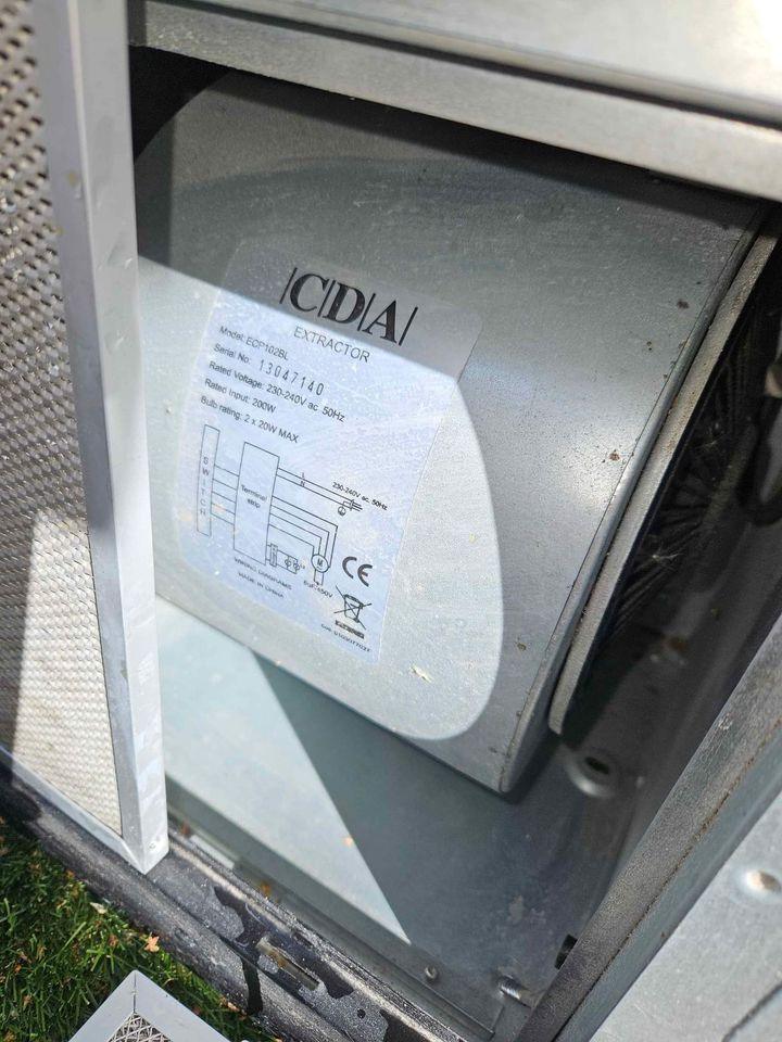 CDA Extractor fan curved glass, 100 cm, RPR 280, Hatton ______________________
