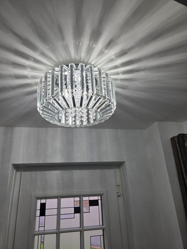 image for Chantilly Jewel Flush Ceiling Light