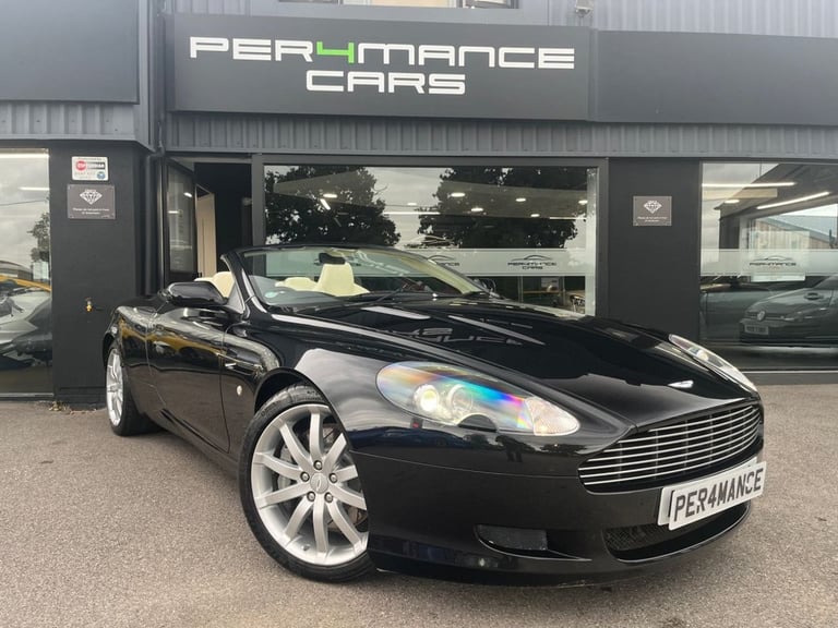 image for 2005 55 ASTON MARTIN DB9 5.9 VOLANTE 2DR PETROL SEQ (EU4) (394 G/KM, 450 BHP)