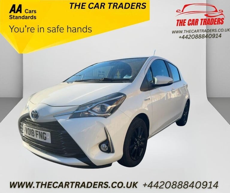 2018 Toyota Yaris 1.5 VVT-h Icon Tech Hatchback 5dr Petrol Hybrid E-CVT Euro 6 (s/s) (100 ps) Hat...