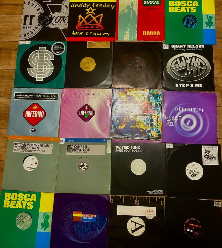 image for House music vinyl mix 12” Dance Trance Garage 