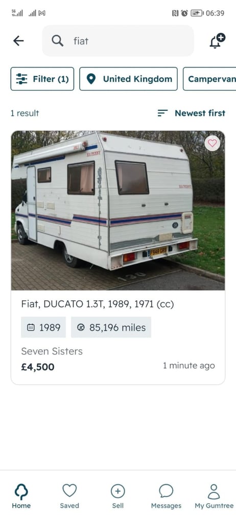Fiat, DUCATO 1.3T, 1989, 1971 (cc)