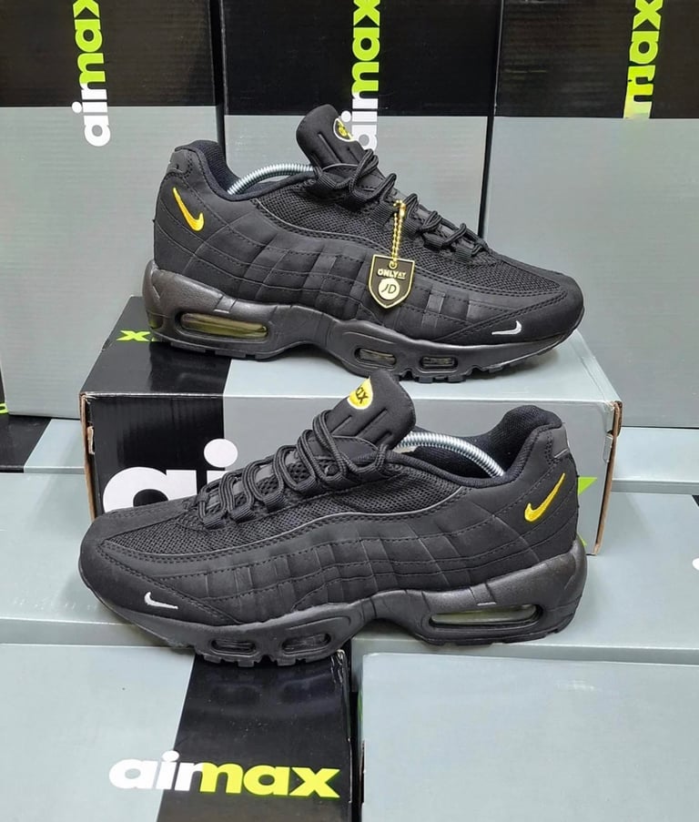 image for Brand New, Black Nike 95’s, Size 9. 