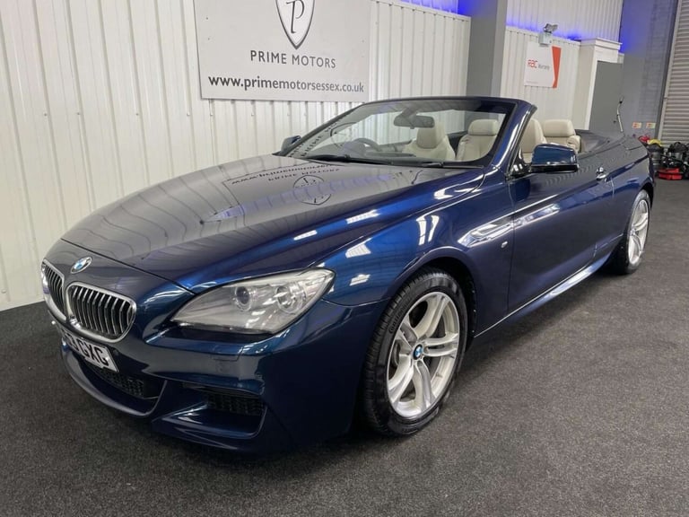 2013 BMW 6 Series 3.0 640d M Sport Convertible 2dr Diesel Auto Euro 5 (s/s) (313 ps) M SPORT  Con...