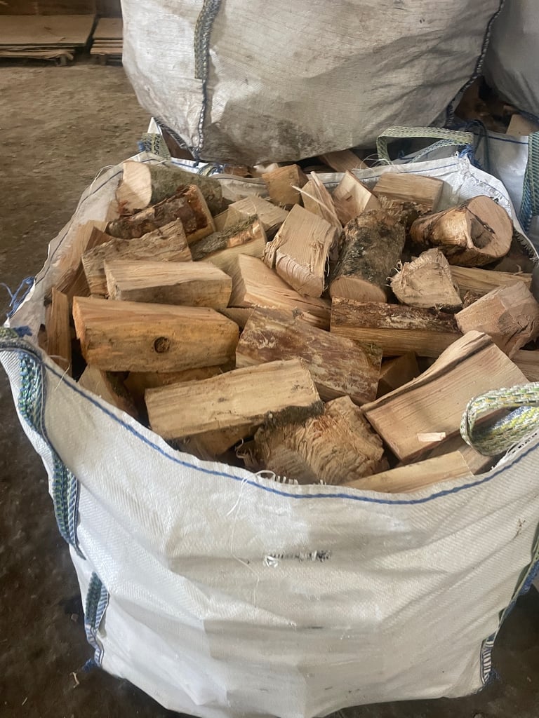 image for logs £95 per bag free local delivery from wr11