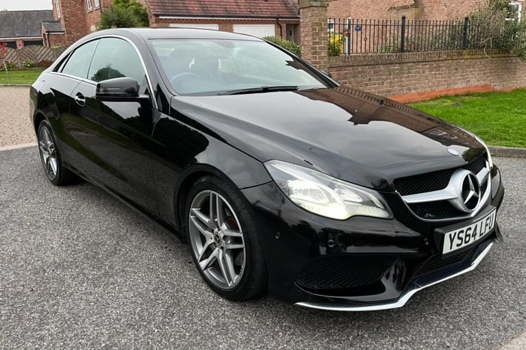 2015 MERCEDES-BENZ E250 CDi AMG LINE AUTO GENUINE 89K 9 SERVICES FULL MOT LOVELY