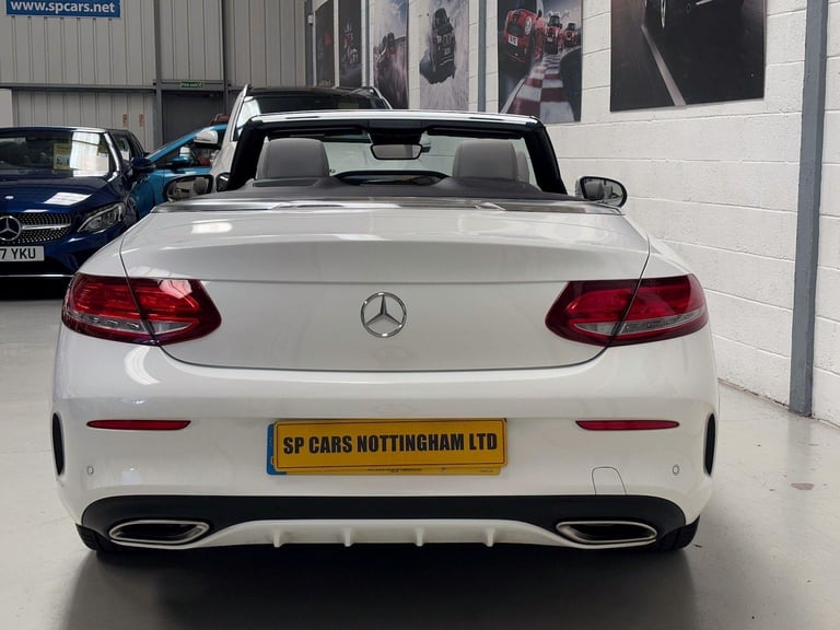 2017 Mercedes-Benz C Class 2.0 C200 AMG Line Cabriolet 2dr Petrol G-Tronic+ Euro 6 (s/s) (184 ps)...
