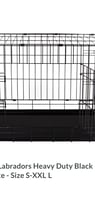 Lords and Labradors dog crate size L
