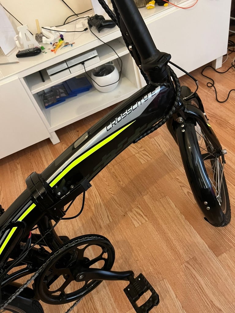 Carrera Crosscity Folding Electric Bike