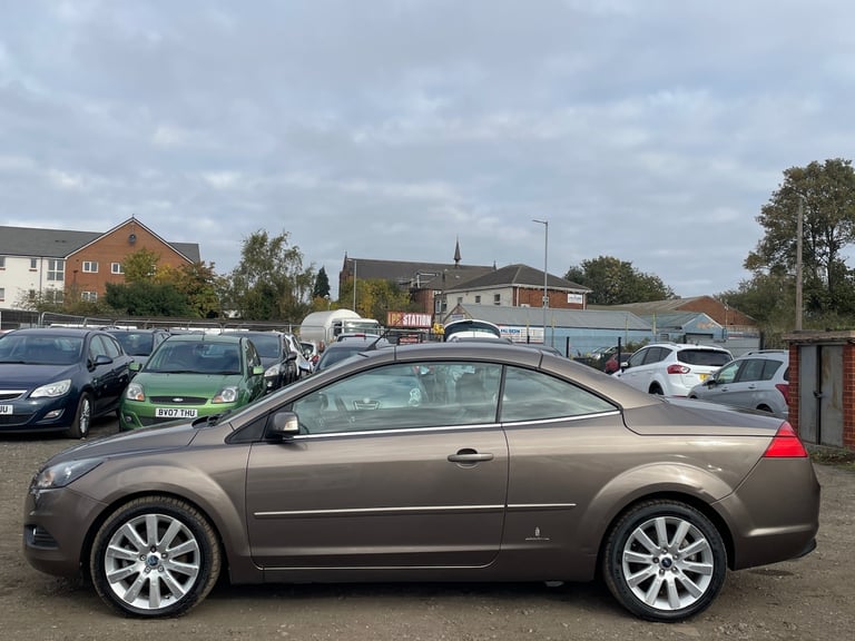 FORD FOCUS CONVERTIBLE CC CC3 + FULL LEATHERS + LONG MOT + LOW 54K MILES * 