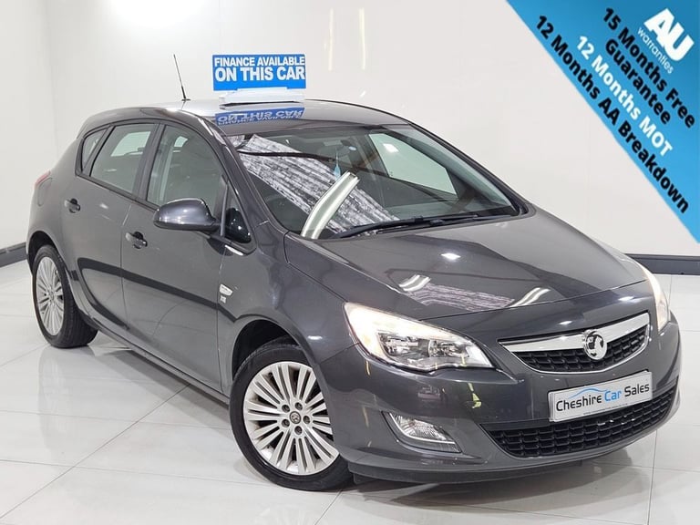 2011 61 VAUXHALL ASTRA 1.4 16V EXCITE HATCHBACK 5DR PETROL MANUAL EURO 5 (100 PS