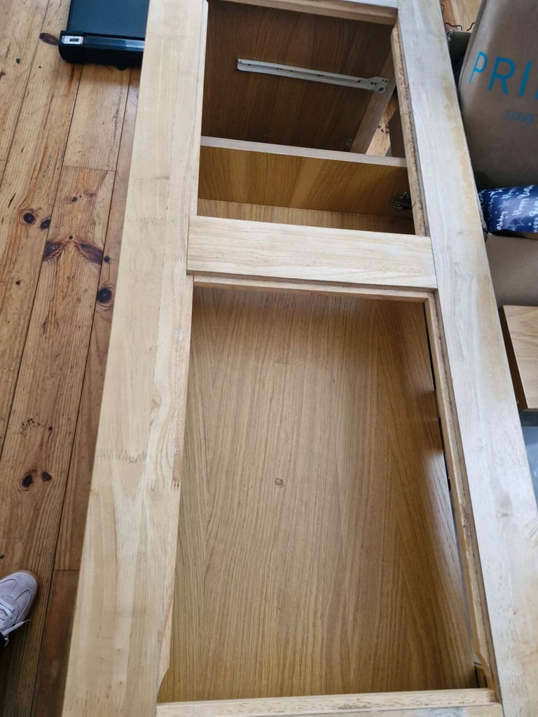 Vintage Wooden Sideboard - Unique Colour, Good Condition