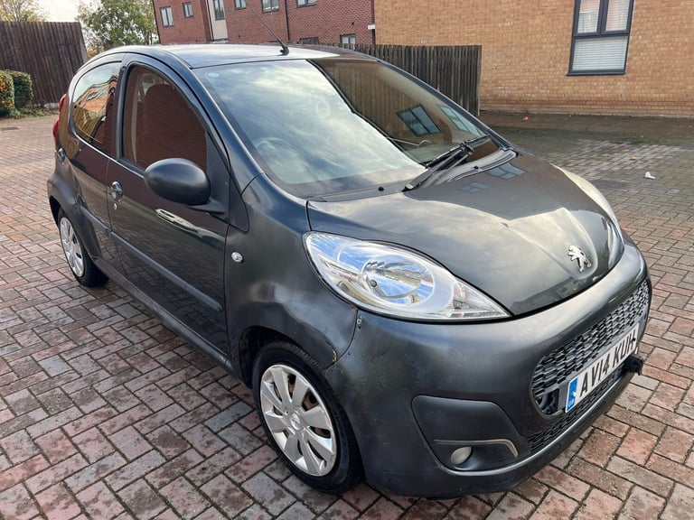 14 PEUGEOT 107 1.0 ACTIVE FSH MOT 11/26 A/C 2 KEY MOTORHOME TOWABLE 74K PX SWAPS