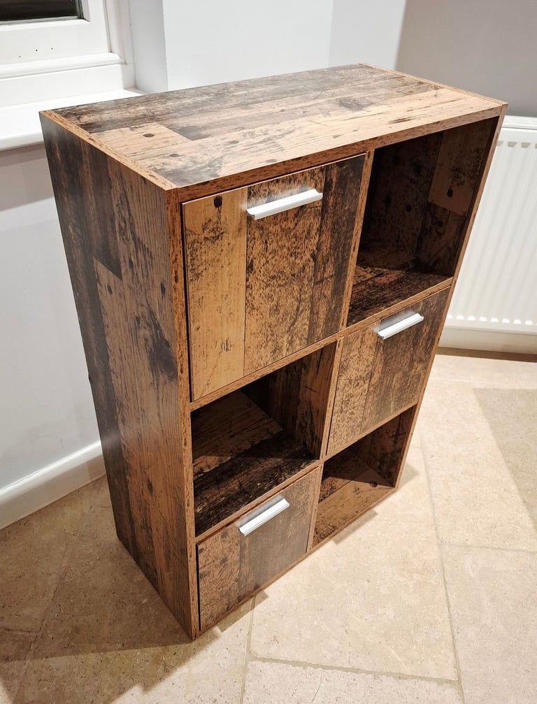 3 Door Wooden Storage Cabinet