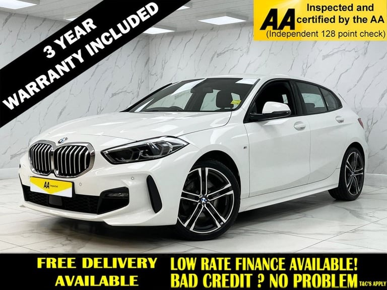 2021 BMW 1 Series 1.5 118i M Sport (LCP) Hatchback 5dr Petrol Manual Euro 6 (s/s) (136 ps) Hatchb...