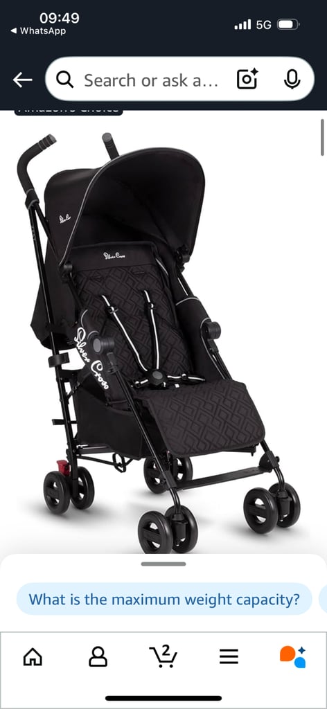 Silver cross stroller New in box 