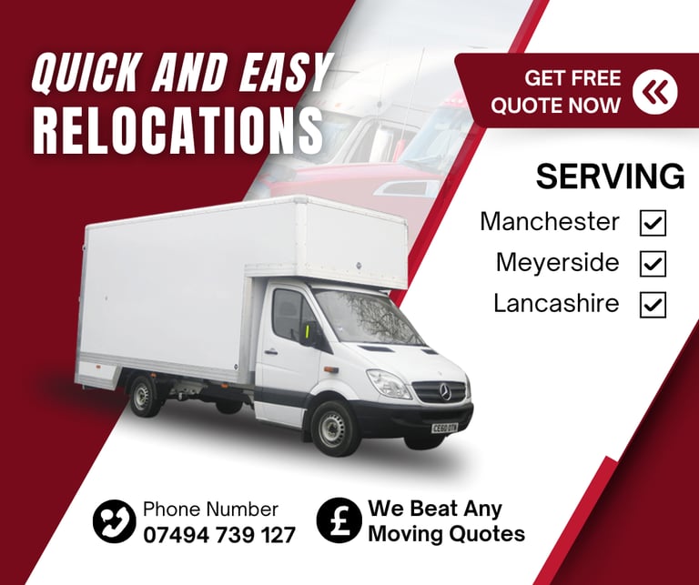 CHEAP MAN & VAN HOUSE ANY REMOVALS DELIVERY TRANSPORT MOVING DUMP WASTE COLLECTION HOUSE CLEARANCE