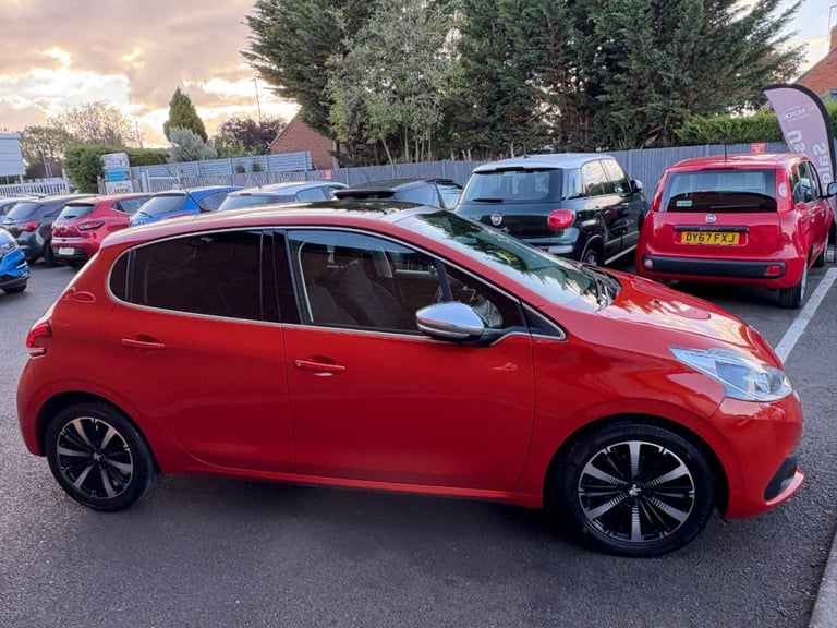  Peugeot 208 1.2 PureTech Allure Premium Orange 5dr Hatch Petrol