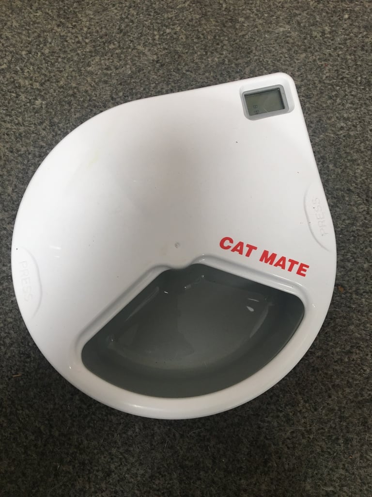 Cat mate 3 part automatic cat feeder 