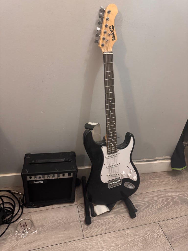 RockJam Electric Guitar & Amplifier set 