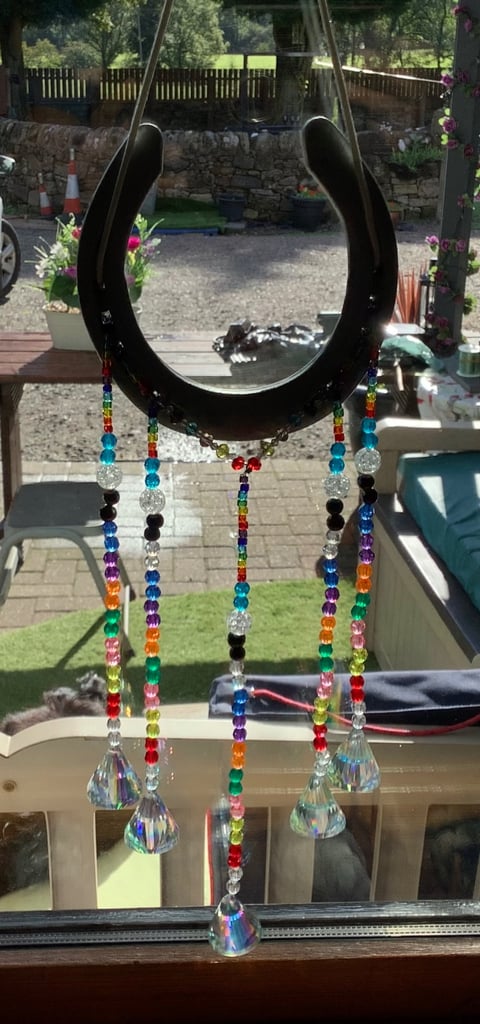 BESPOKE, hand made, genuine Pony shoe decor. BARGAIN price thanks ☺️ 