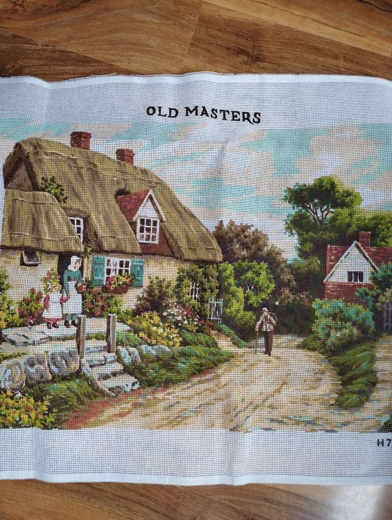 Vintage Twilleys Old Masters Country Cottage Tapestry H753 NEW