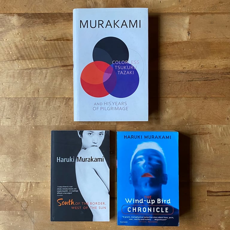 Haruki Murakami book bundle 