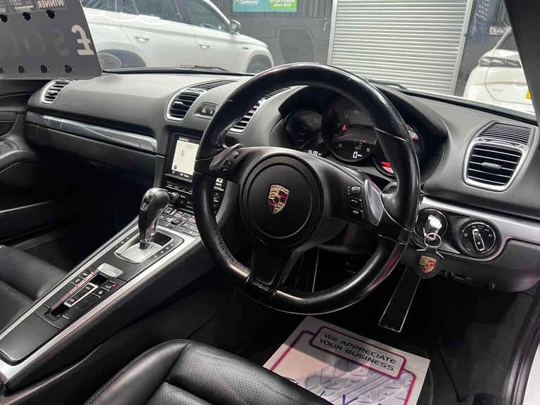 2015 Porsche Boxster 2.7 2dr PDK CONVERTIBLE Petrol Manual