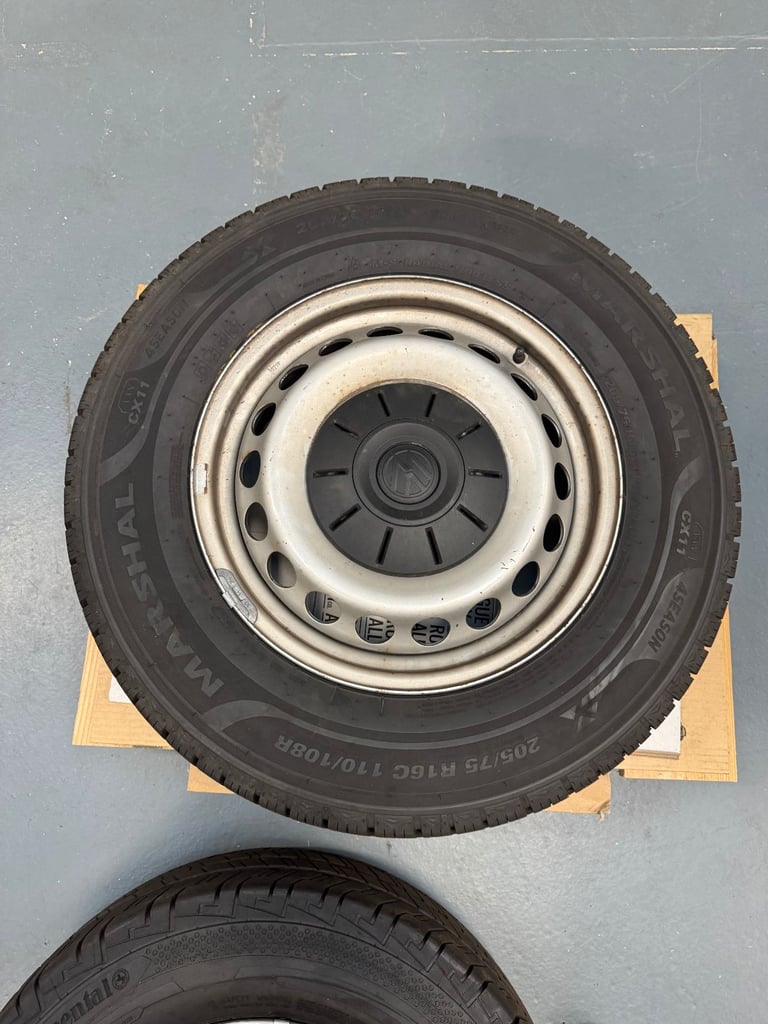 4 VW wheels 17". Tyres basically brand new. Open to offers