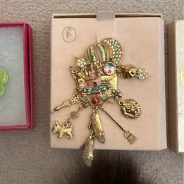 3 Beautiful Made Brooches