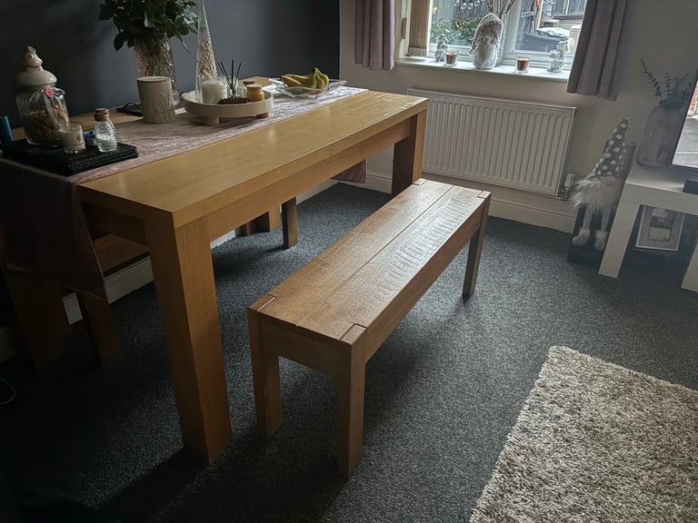 Next Table & Benches 
