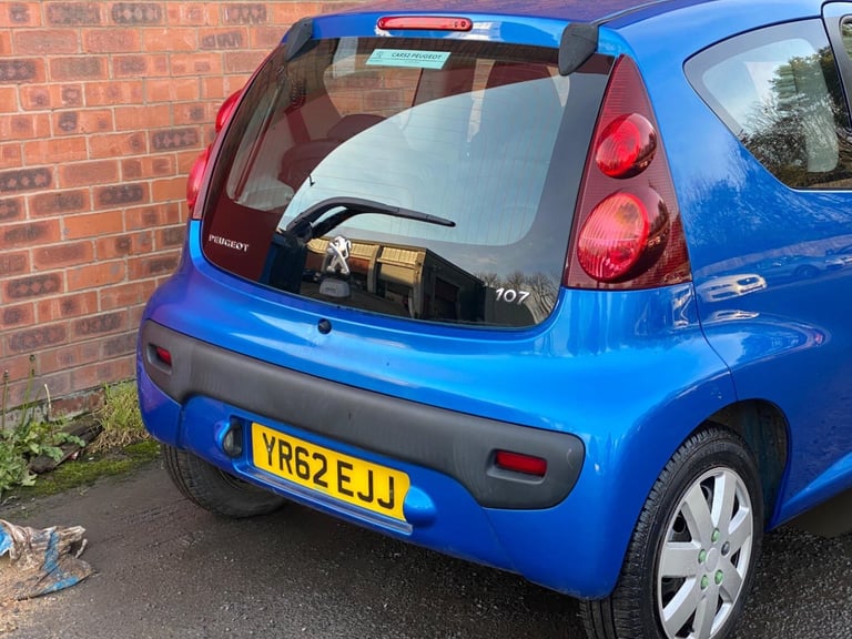 2012 Peugeot 107 1.0 12V Active Euro 5 3dr HATCHBACK Petrol Manual