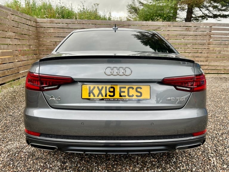 2019 19 AUDI A4 2.0 TDI 40 BLACK EDITION SALOON 4DR DIESEL S TRONIC EURO 6 (S/S)