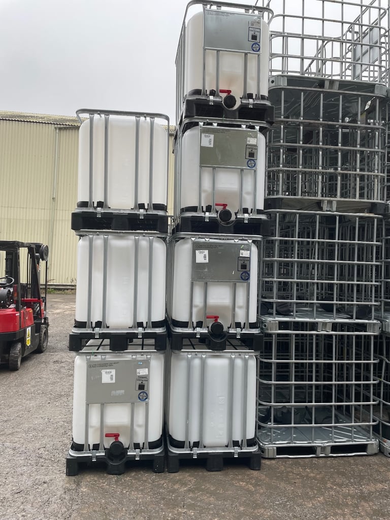 600 LITRE FOOD GRADE IBC TANKS 