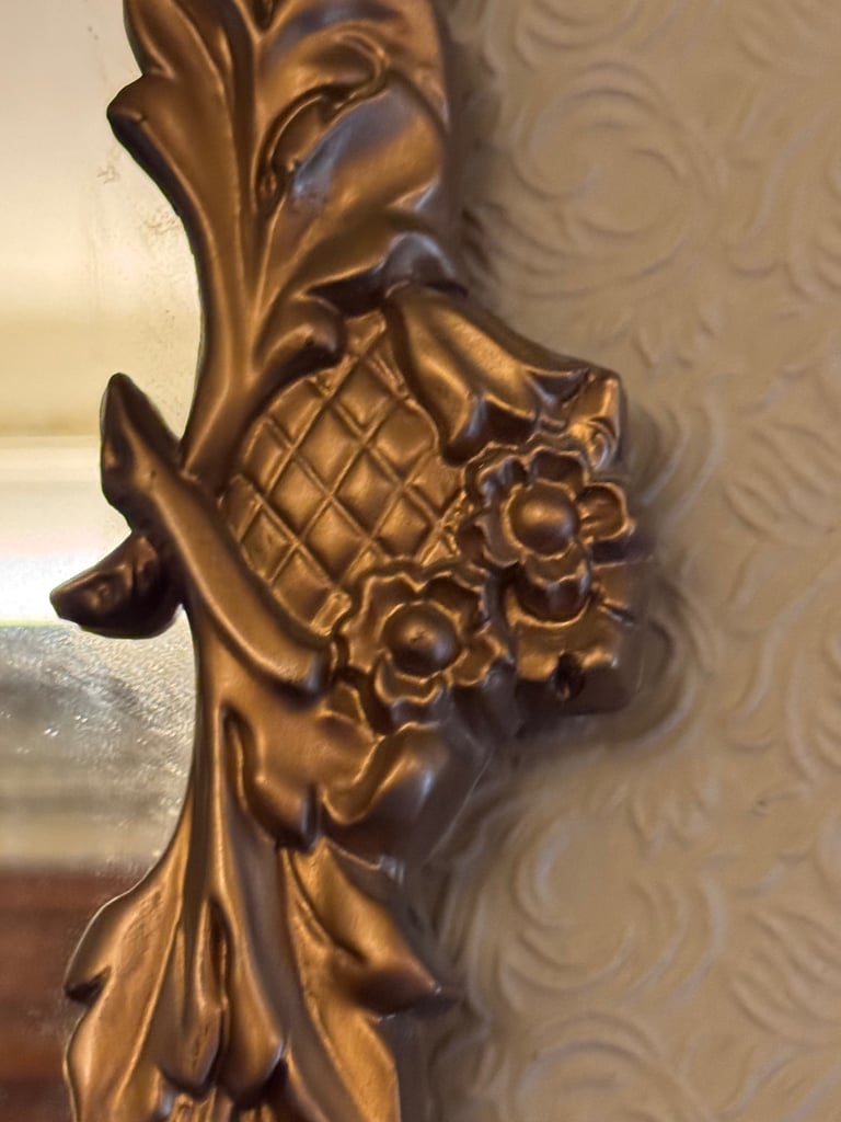 1950’s French style Gilt mirror