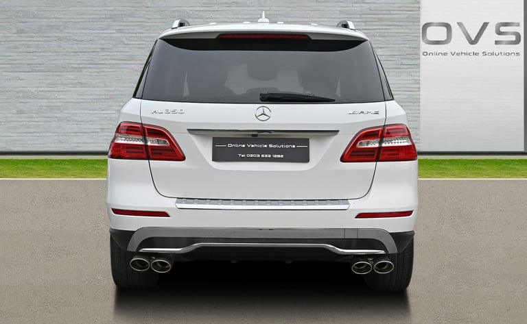 LEFT HAND DRIVE MERCEDES-BENZ ML350 SE LINE 3.5 V6 PETROL 2014 [63] WHITE LHD