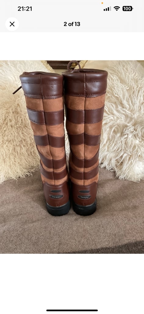 Ladies Dubarry yard/riding boot 7