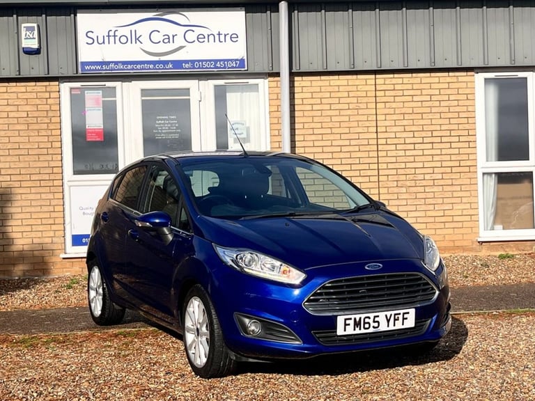 2016 65 FORD FIESTA 1.5 TDCI TITANIUM HATCHBACK 5DR DIESEL MANUAL EURO 6 (75 PS)
