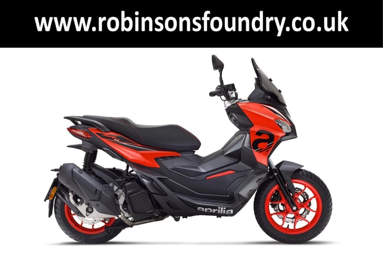 Aprilia SRGT 125 Sport in Red Raceway New Un-Registered