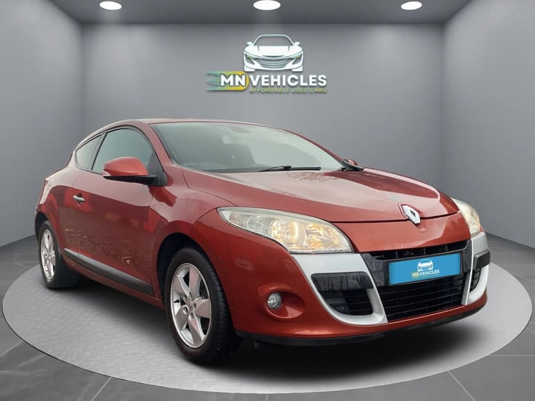 2010 Renault Megane 1.6 16V 110 Dynamique 3dr COUPE Petrol Manual