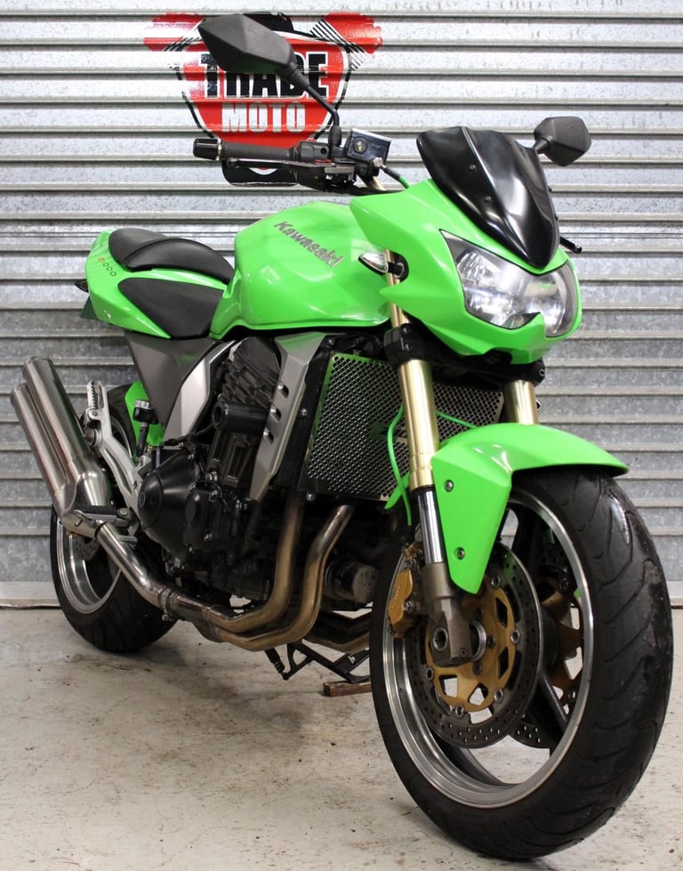 2005 05 KAWASAKI Z1000 Z ZR 1000 ABS GREEN HPI CLEAR FULL SERVICE HISTORY NEWMOT