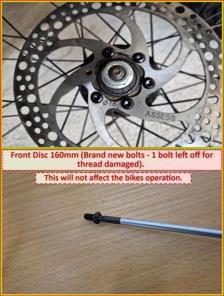 26 inch Bike Wheel Set Double Disc - 7 cog