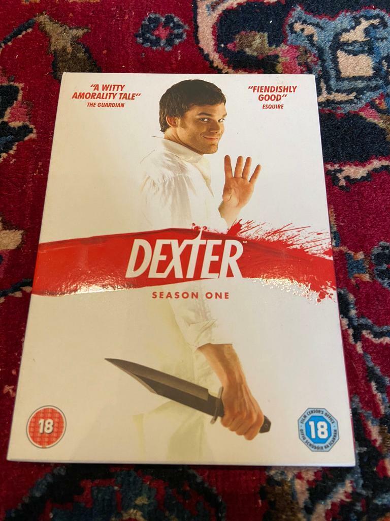 Dexter Complete Series 1 DVD Like-New Condition