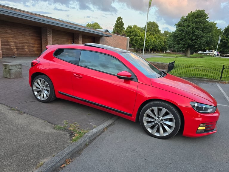 2015 VW SCIROCCO 2.0 GT TDI DIESEL COUPE PANORAMIC ROOF F/S/HISTORY 1 P/OWNER