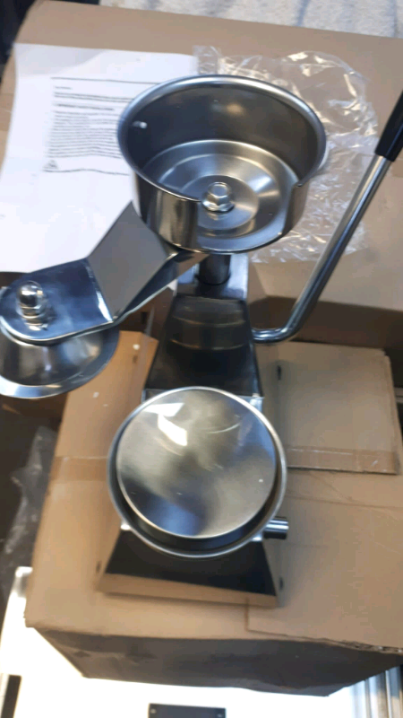 Burger Press Hamburger Patty Maker 4-Inch Diameter Burger Press Commer
