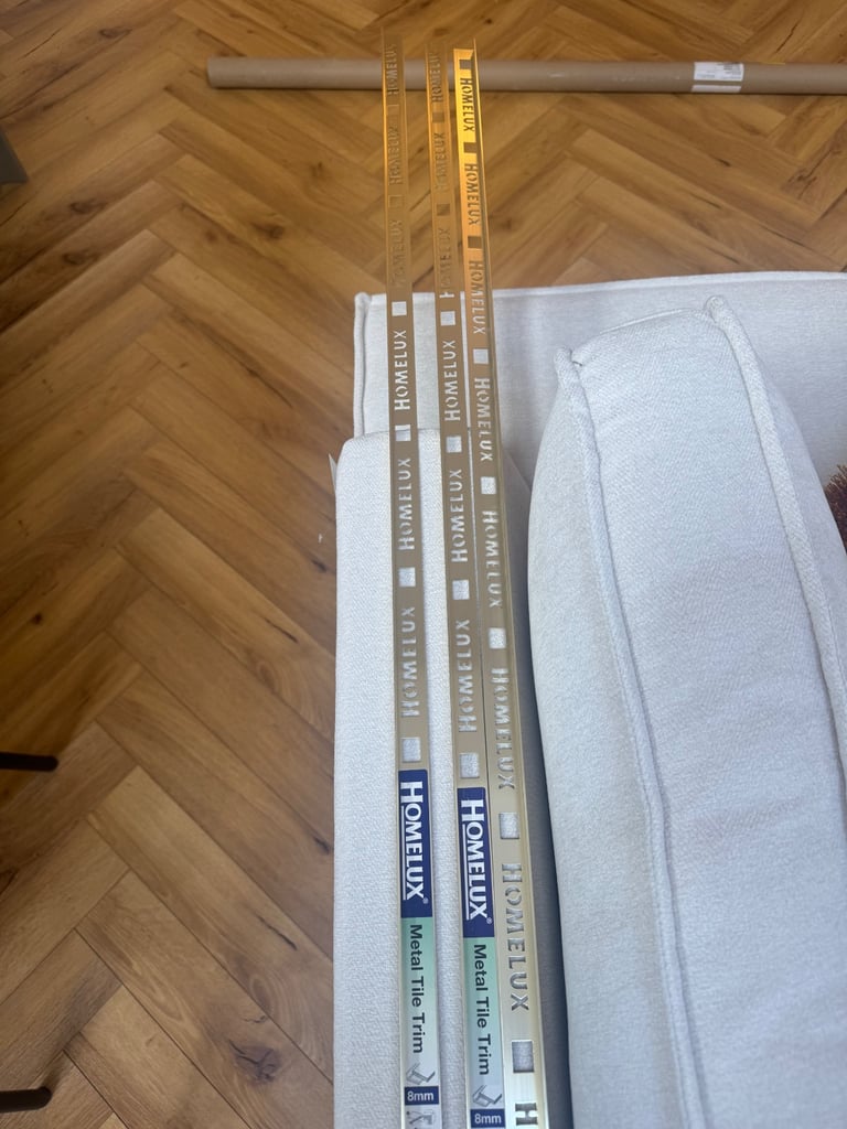 image for Homelux gold tile trims x3