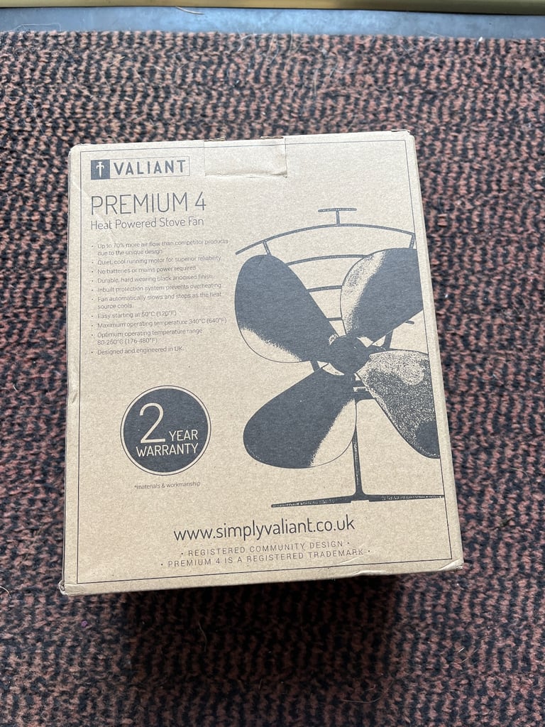 Woodburner fan
